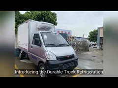 Commercial FRP Meat Truck Box Refrigerated Truck Body heat insulation